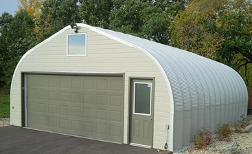 Types and Features of Steel & Metal Garage Buildings 3 Steel & Metal Garage Buildings