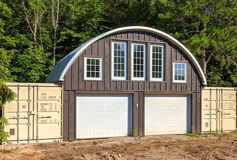 building style container covers USA