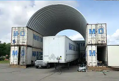 ContainerCoverroof Modelo R 30′ x 11′ x 40′