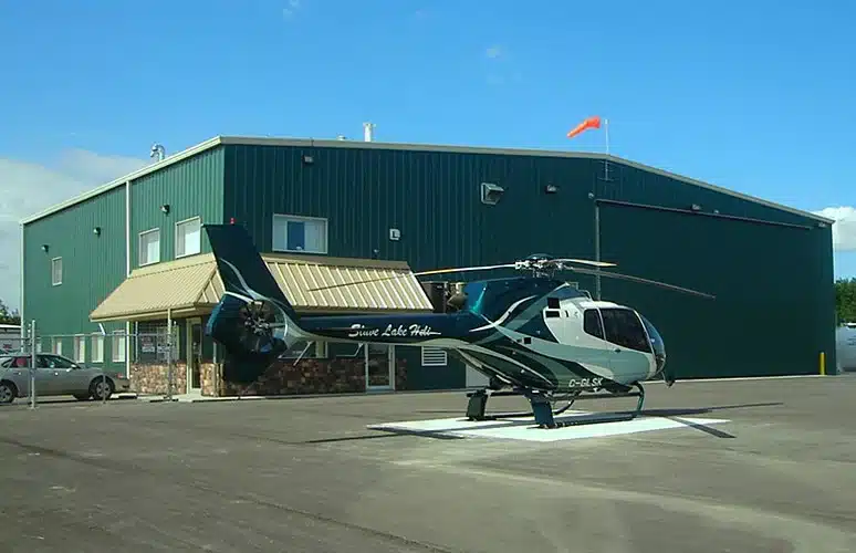 Hangar de aviones 4 Aviación - Hangares de acero para aviones