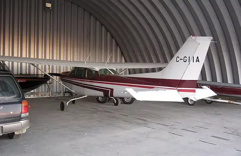 Hangar de aviones 6 Aviación - Hangares de acero para aviones