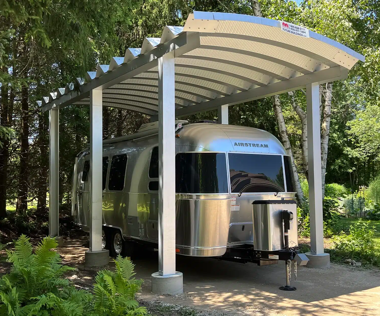 Galvalume Plus™ Steel 4 carport steel buildings