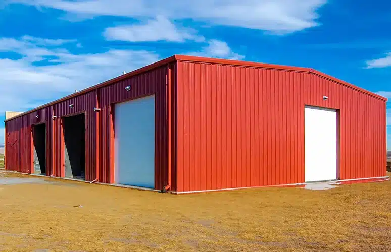 steel garage Garajes de acero