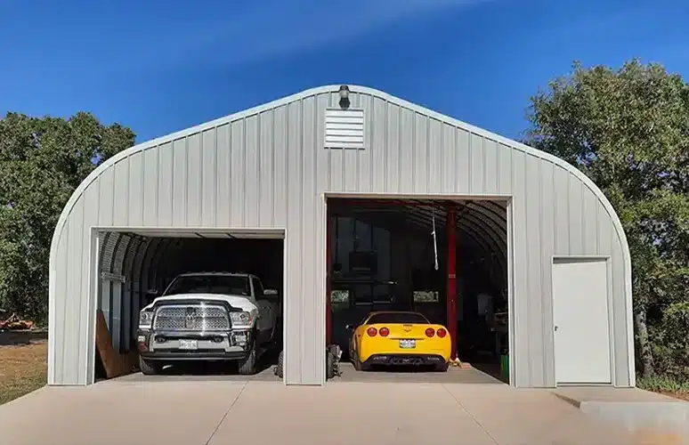 A Model Steel Building 6 Container Covers