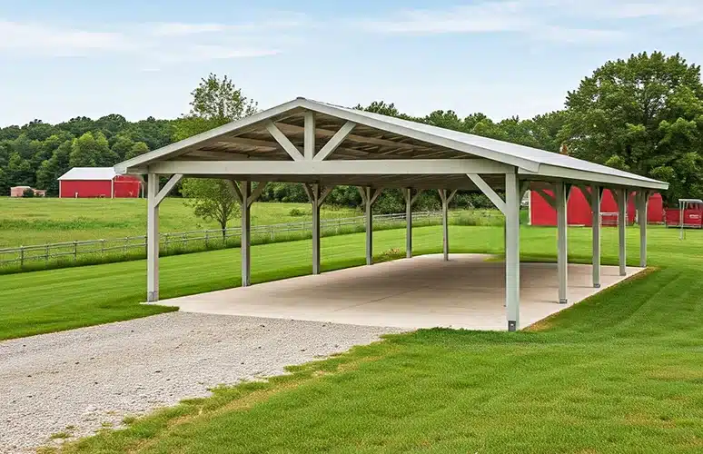 mmodelcarport M-Model Carport – Classic, Versatile, and Durable for Your Storage Needs