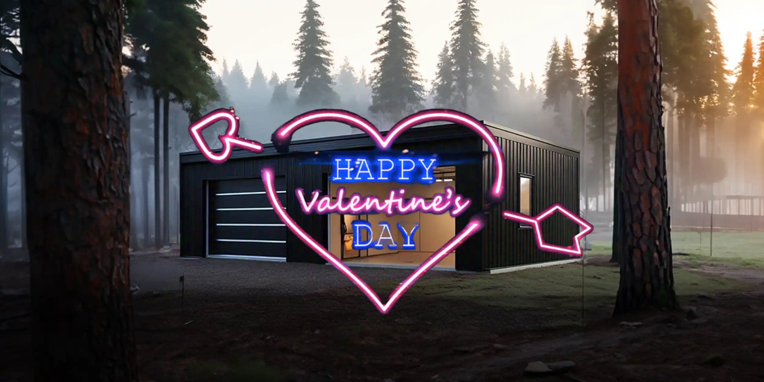 Valentine’s gift for him Steel Building Steel Building Valentine's Day Gift For Him