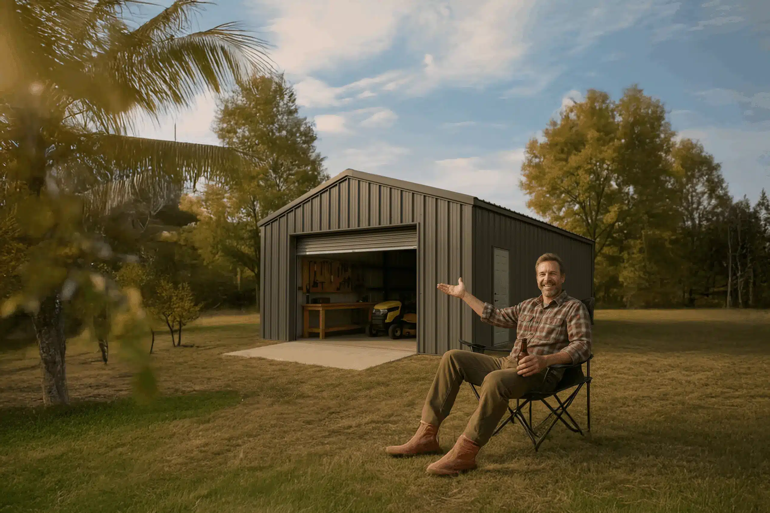 blog post image Building a Prefab DIY Steel Building (Without Losing My Mind!)