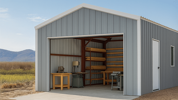 20′ x 30′ One-Car Garage / Workshop 5 20′ x 30′ One-Car Garage / Workshop
