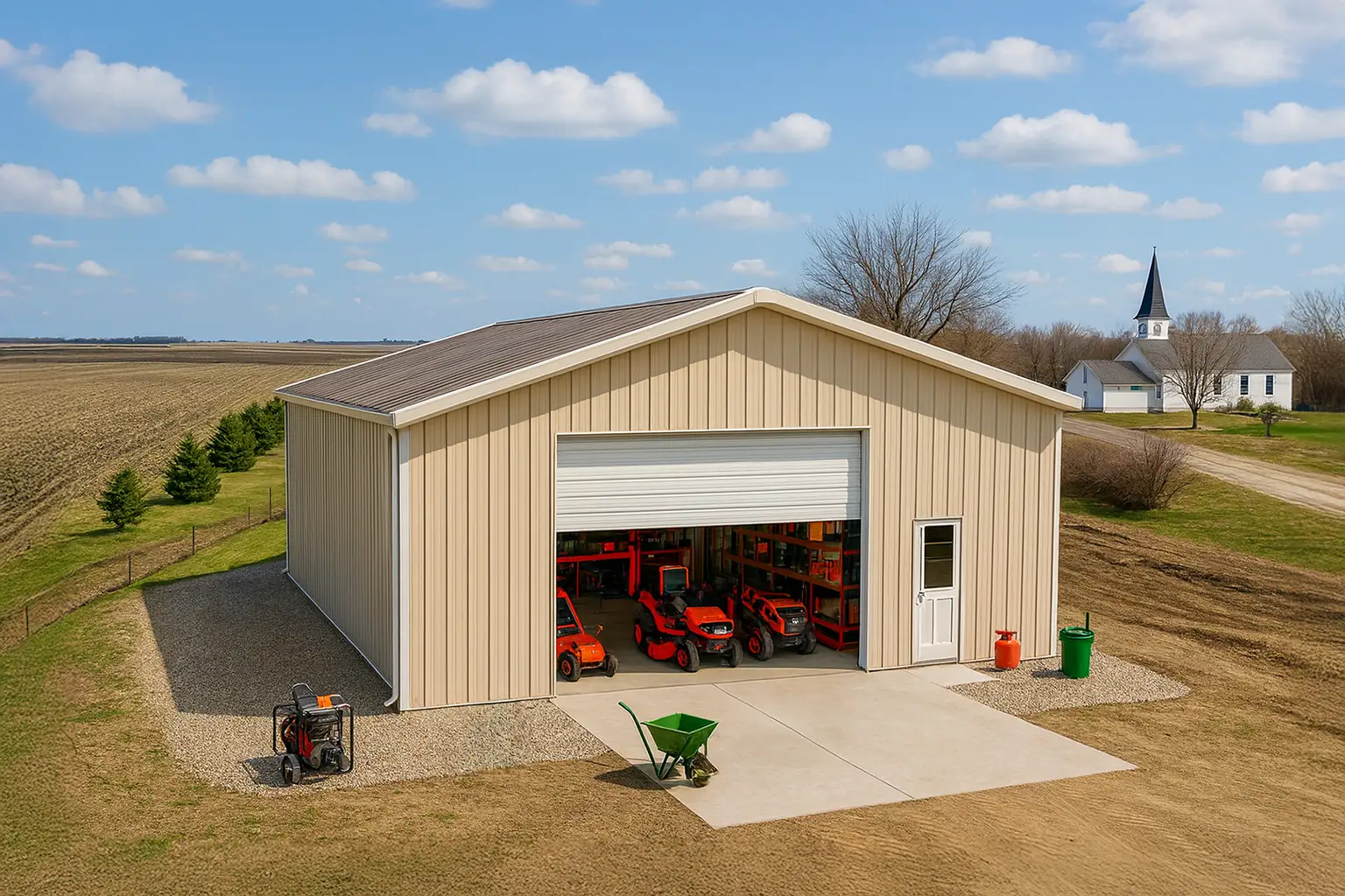 40 x 40 Steel Building 14 40 x 40 Steel Building