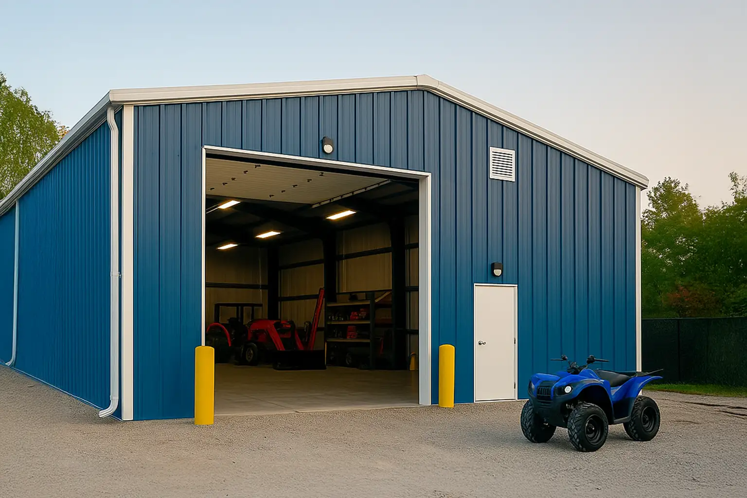 40 x 80 Steel Building 8 40 x 80 Steel Building