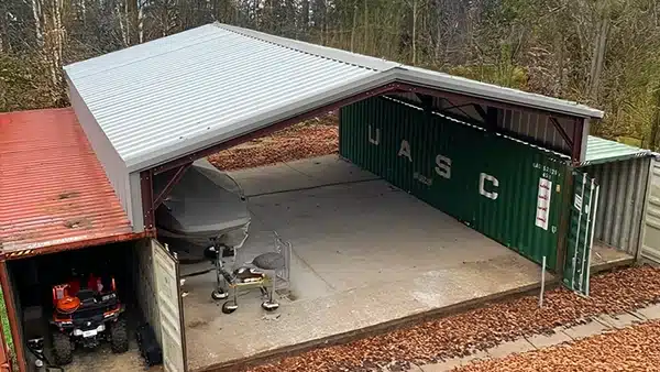 30' x 40' Container Cover 13 30' x 40' Container Cover