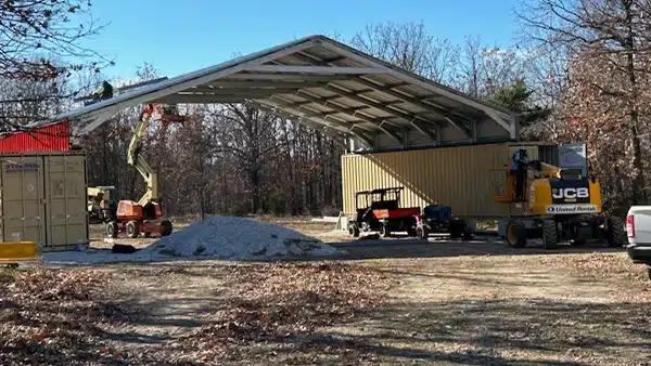 40' x 40' Container Cover 15 40' x 40' Container Cover