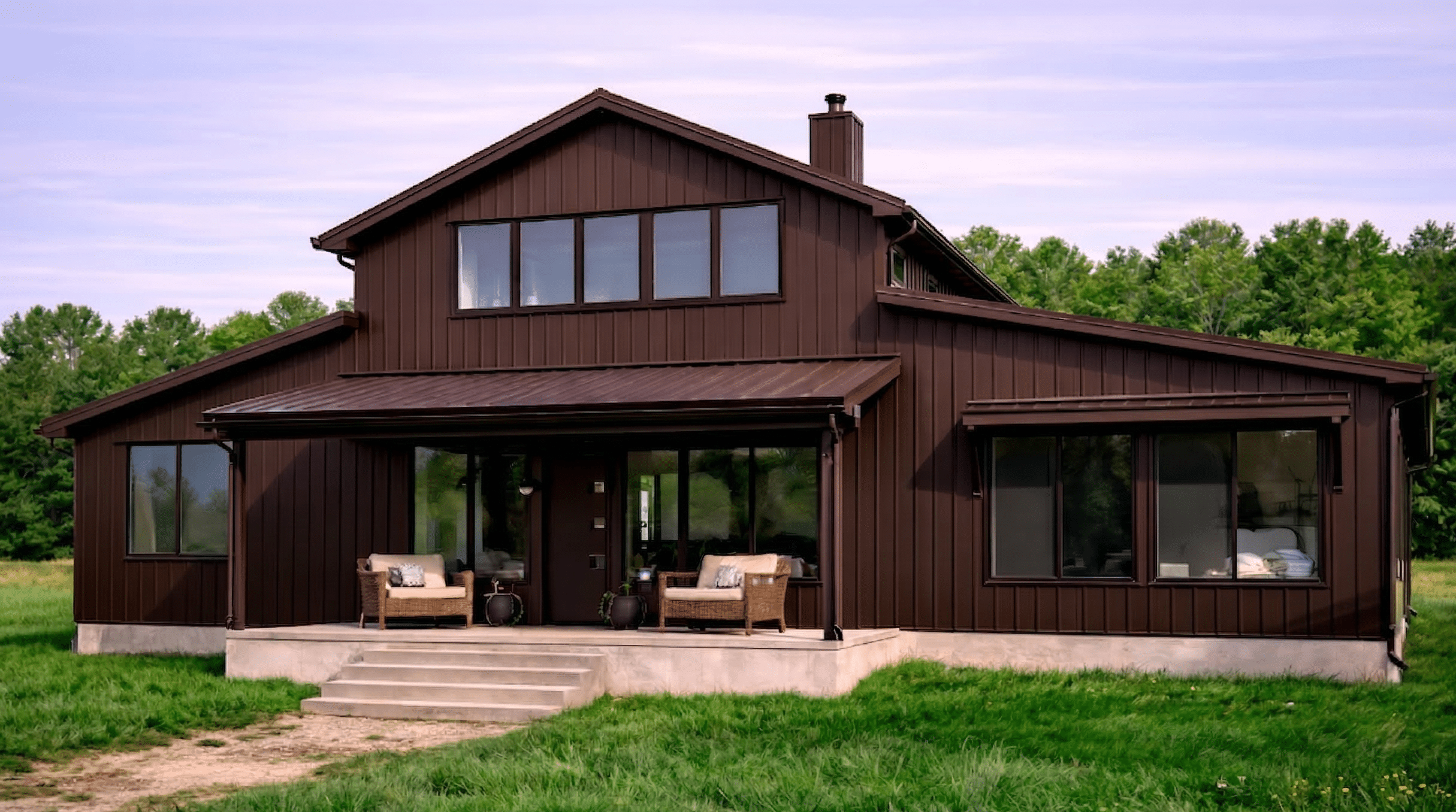 Barndominium-brown-steel Metal barndominium Florida