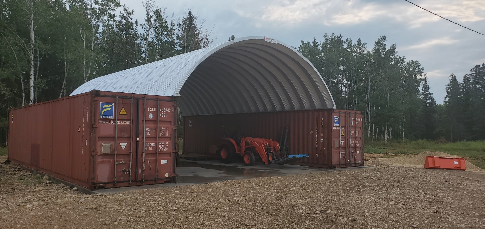 25 x 40 x 8 -04, R Model, MB, 202360 Canada Container Covers
