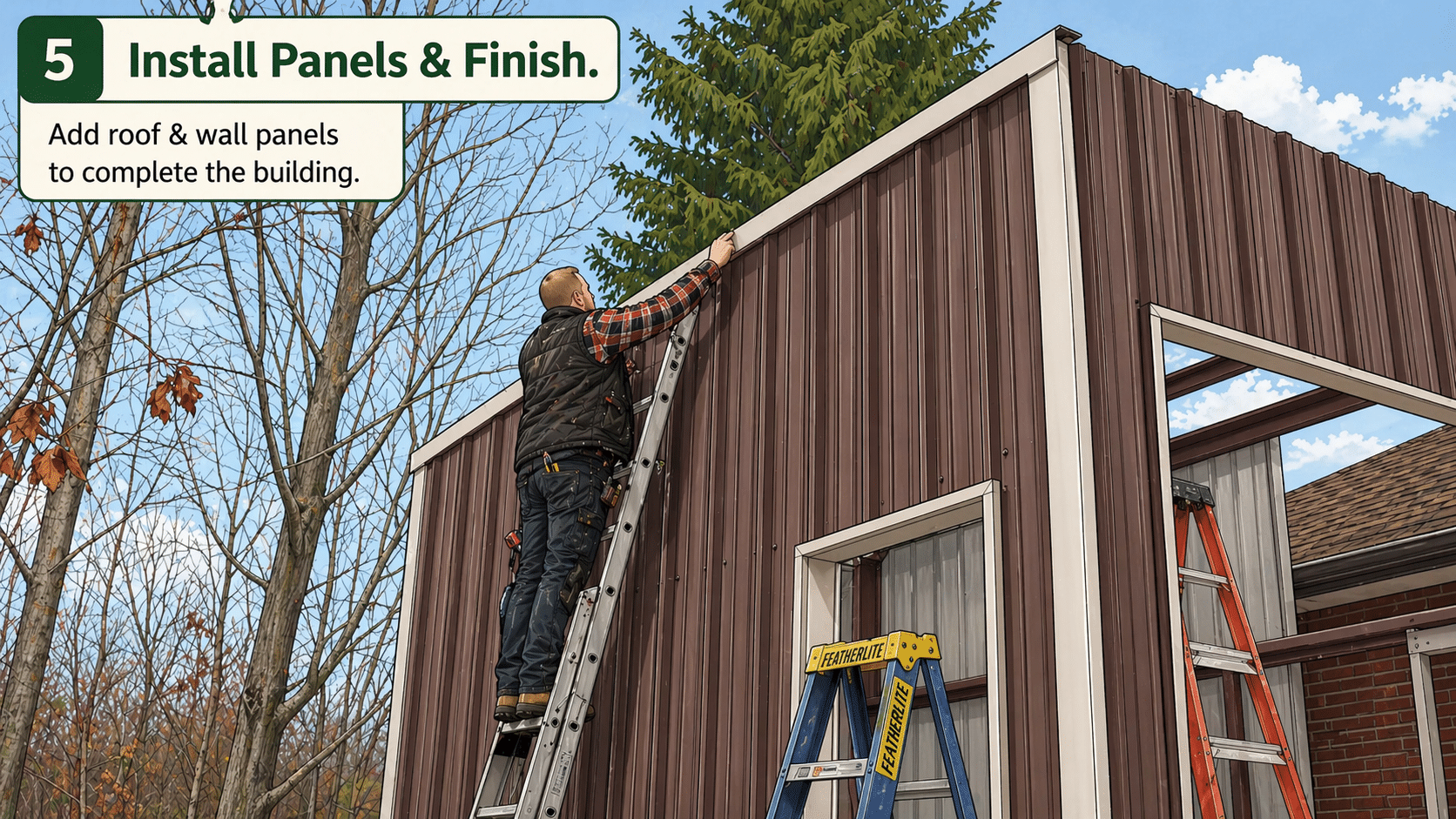 How-to-install-steel-building-panels How to install steel building panels
