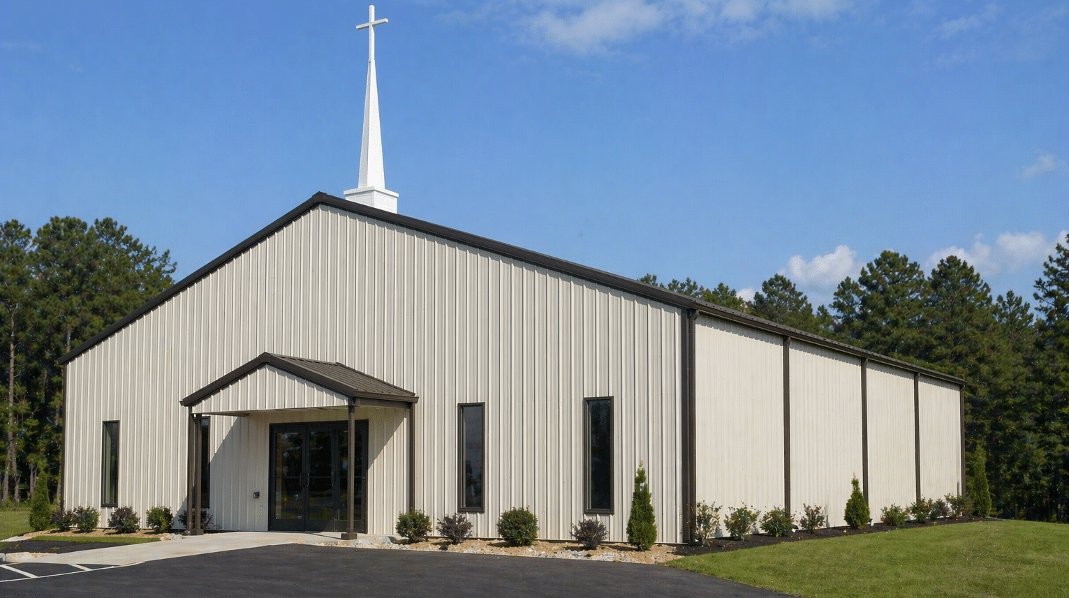 Metal-church-oregon Metal church building Oregon
