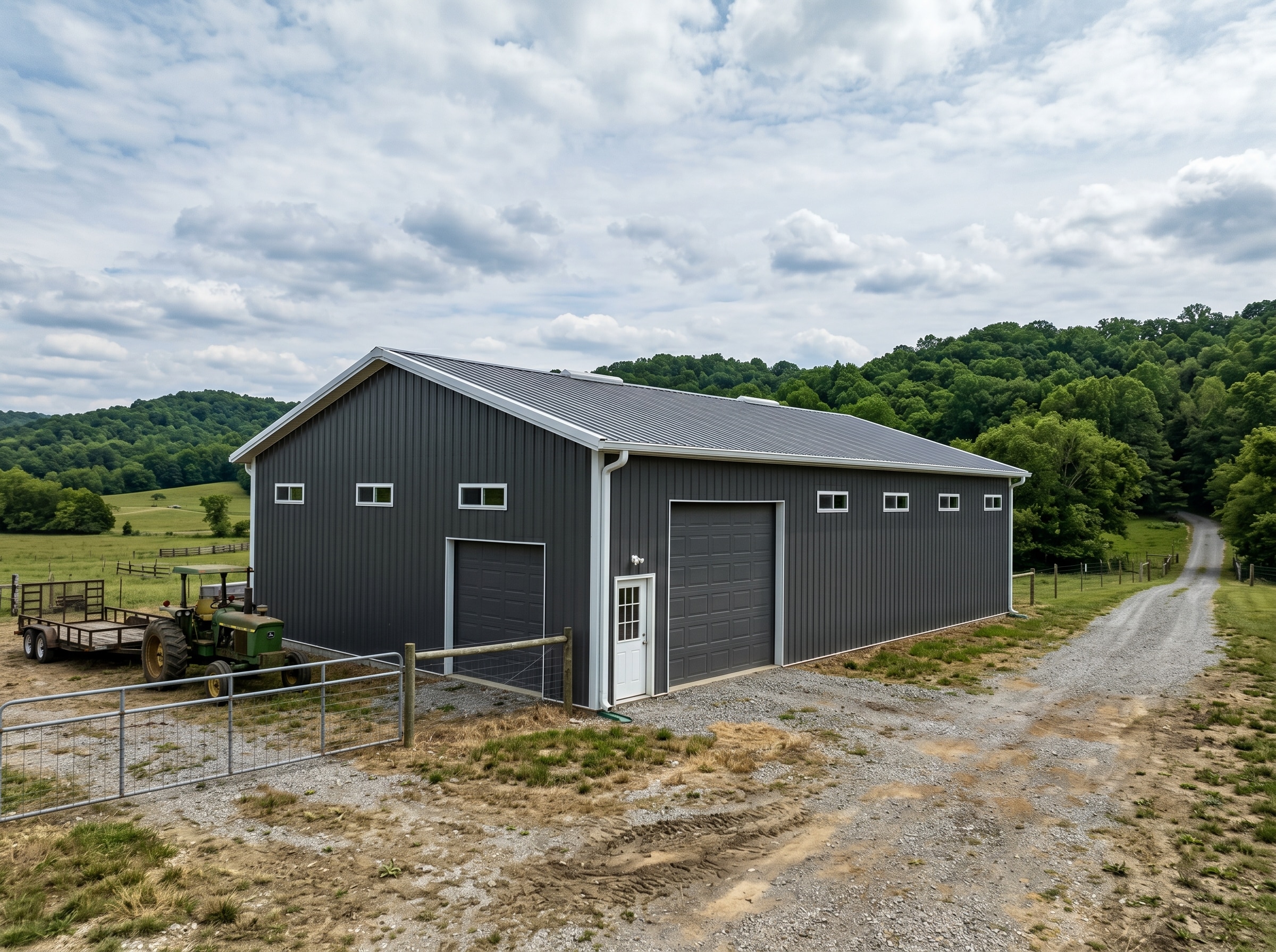 Steel-agricultural-building-Tennessee Barn building Tennessee