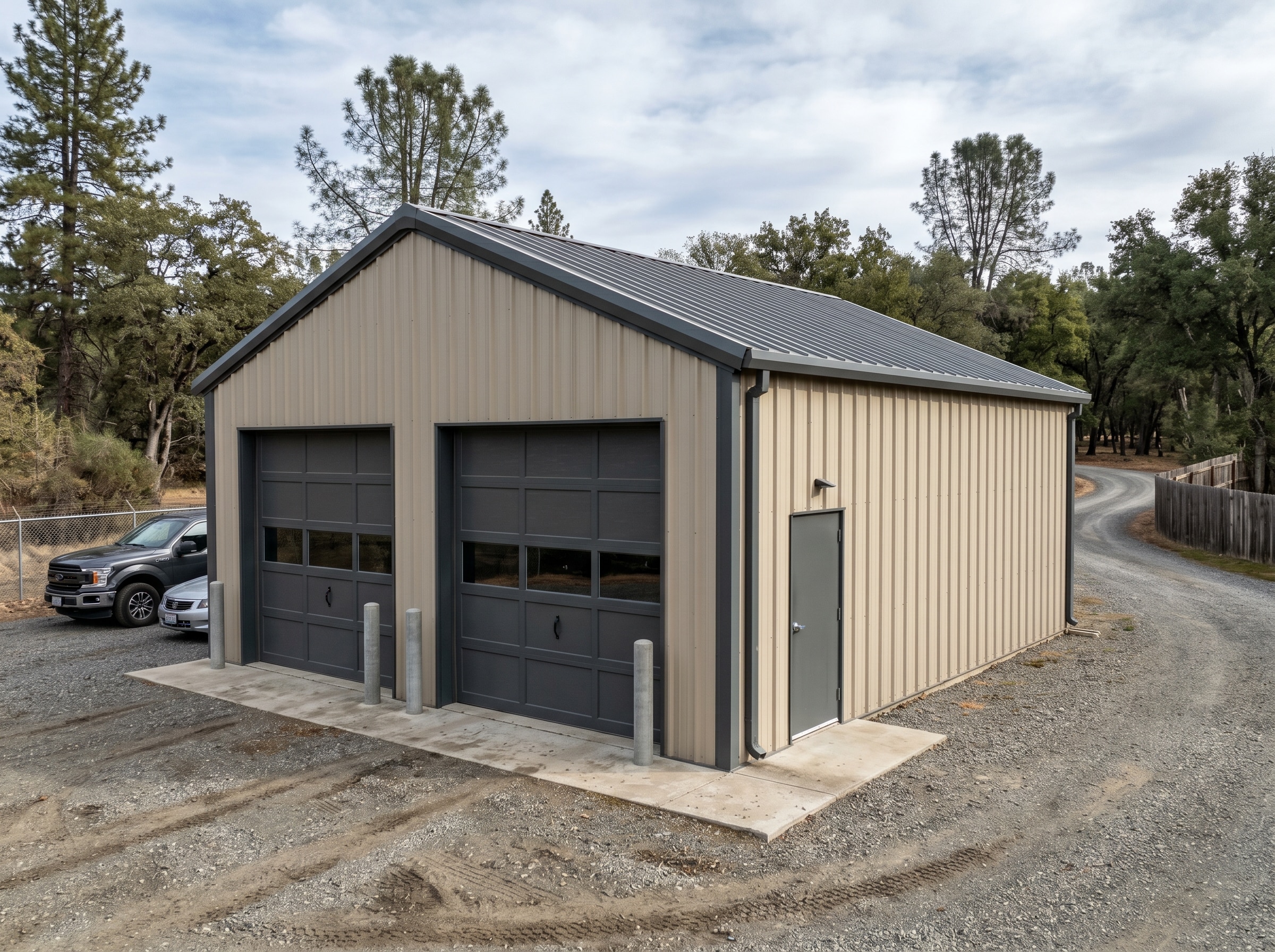 Steel-garage-Tennessee Metal garage Tennessee