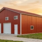 40x60 steel garage building