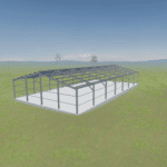 50x100 steel building frame