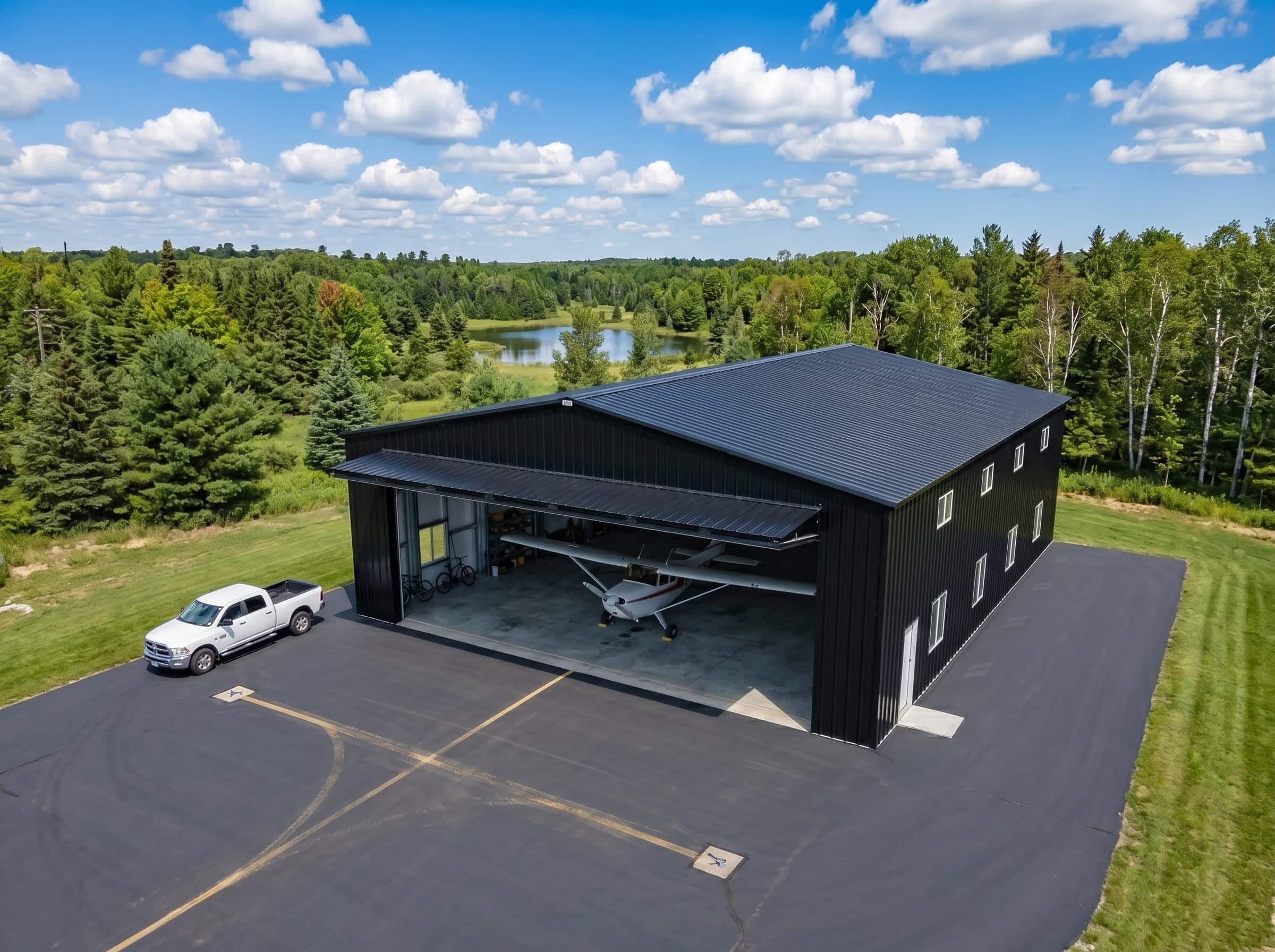 Aircraft-hangar-Ontario Aircraft hangar Ontario