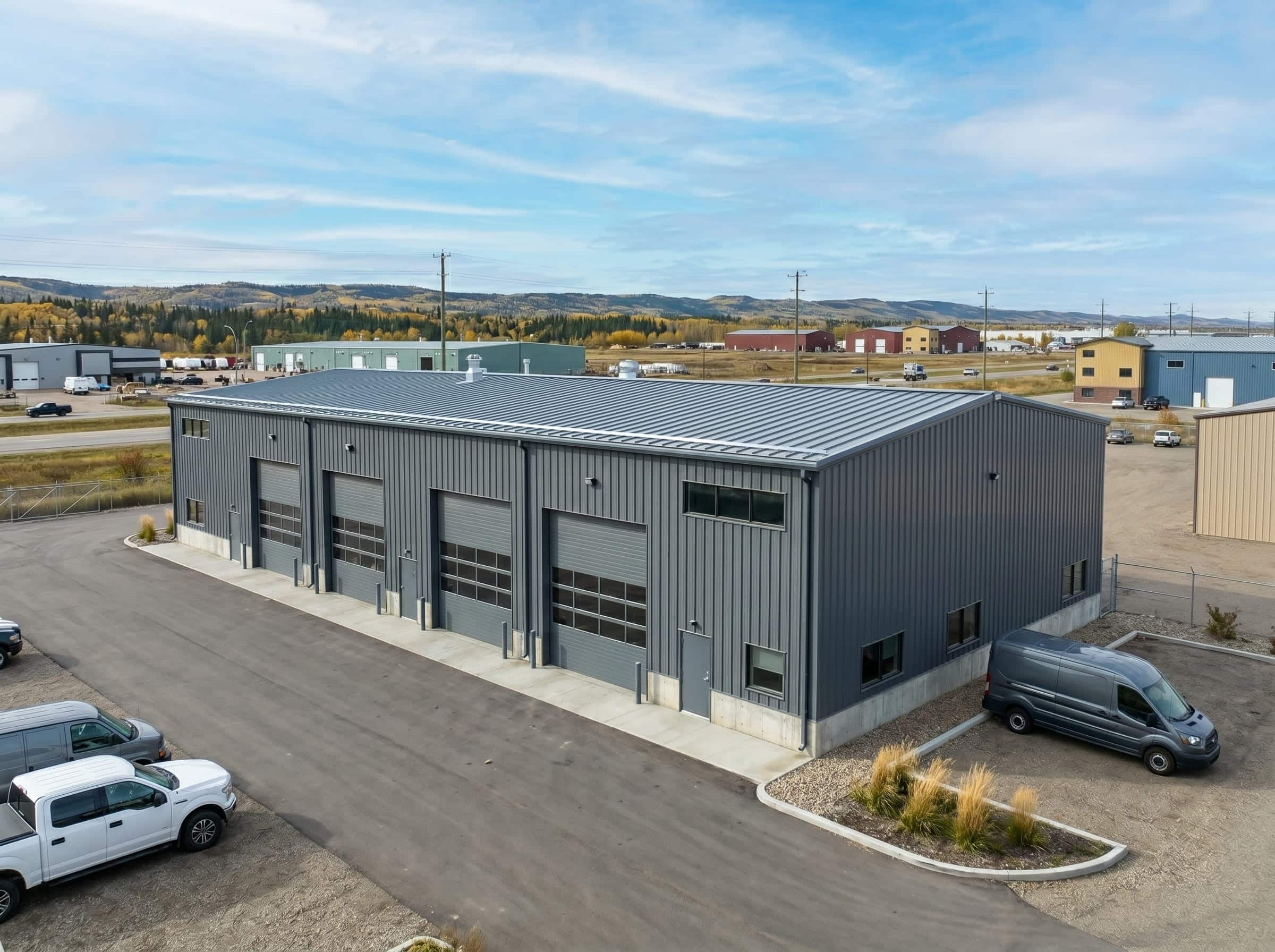 Commercial-steel-building-Alberta Commercial building Alberta
