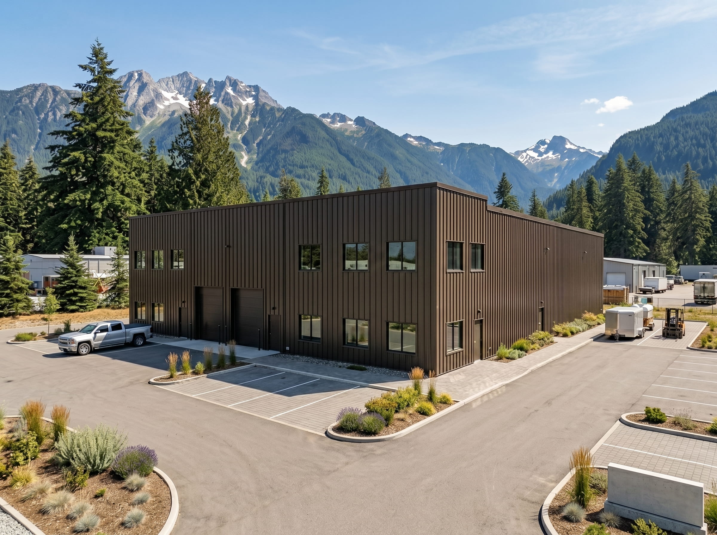 Industrial-steel-building-BC Industrial steel building British Columbia
