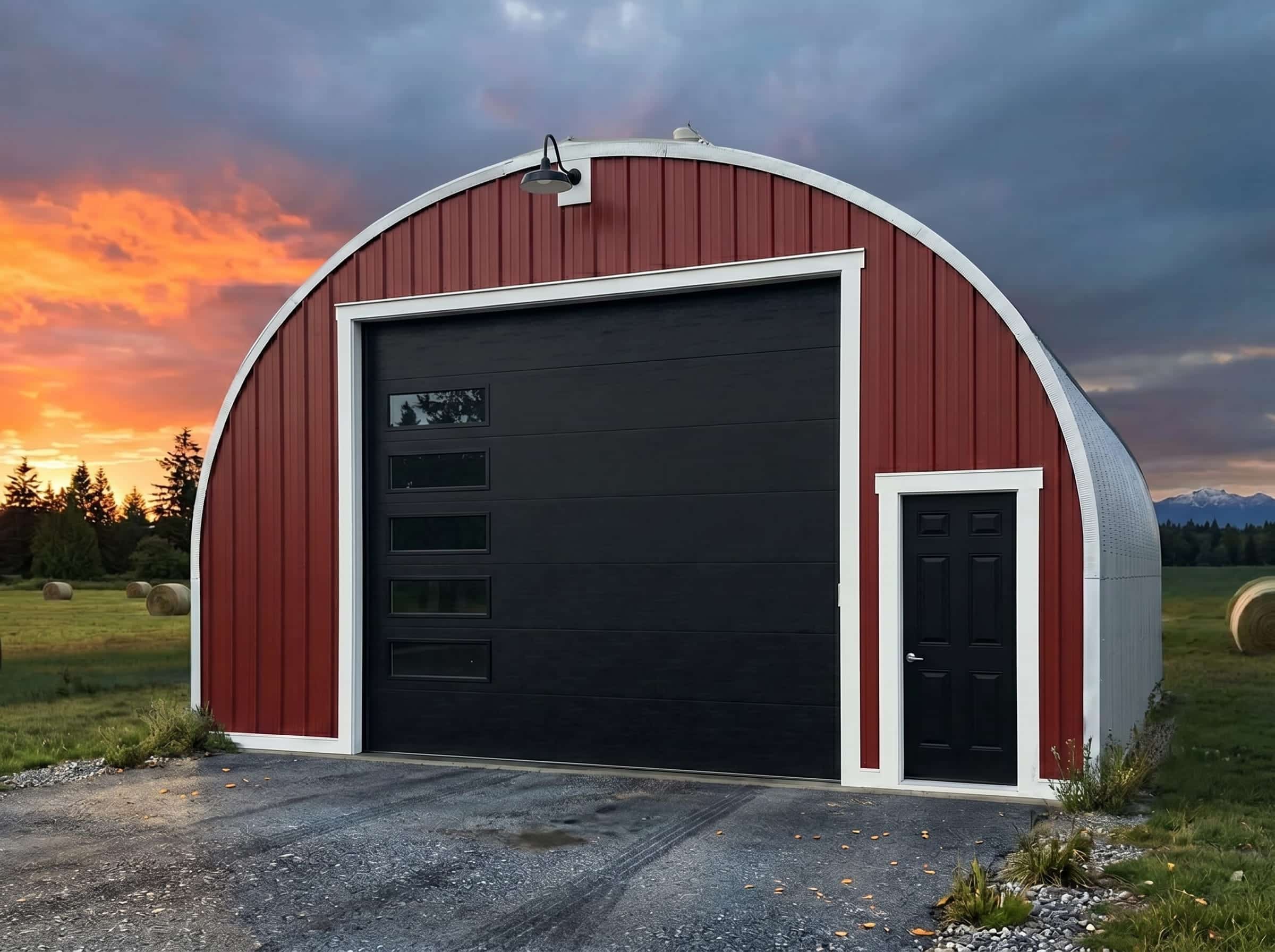 Quonset-hut-BC-Canada Steel quonset hut BC Canada
