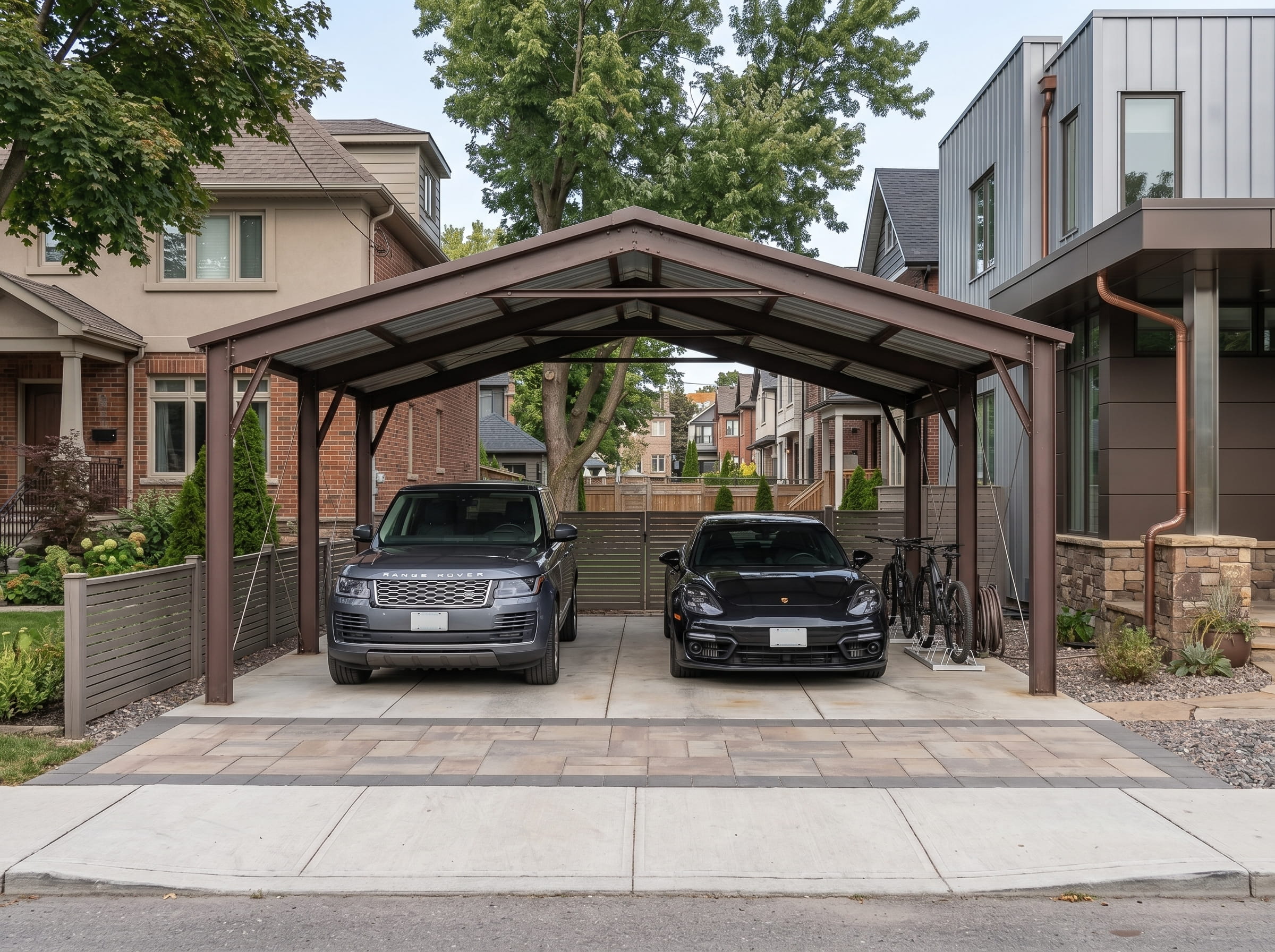 Steel-carport-Ontario Metal carport Ontario