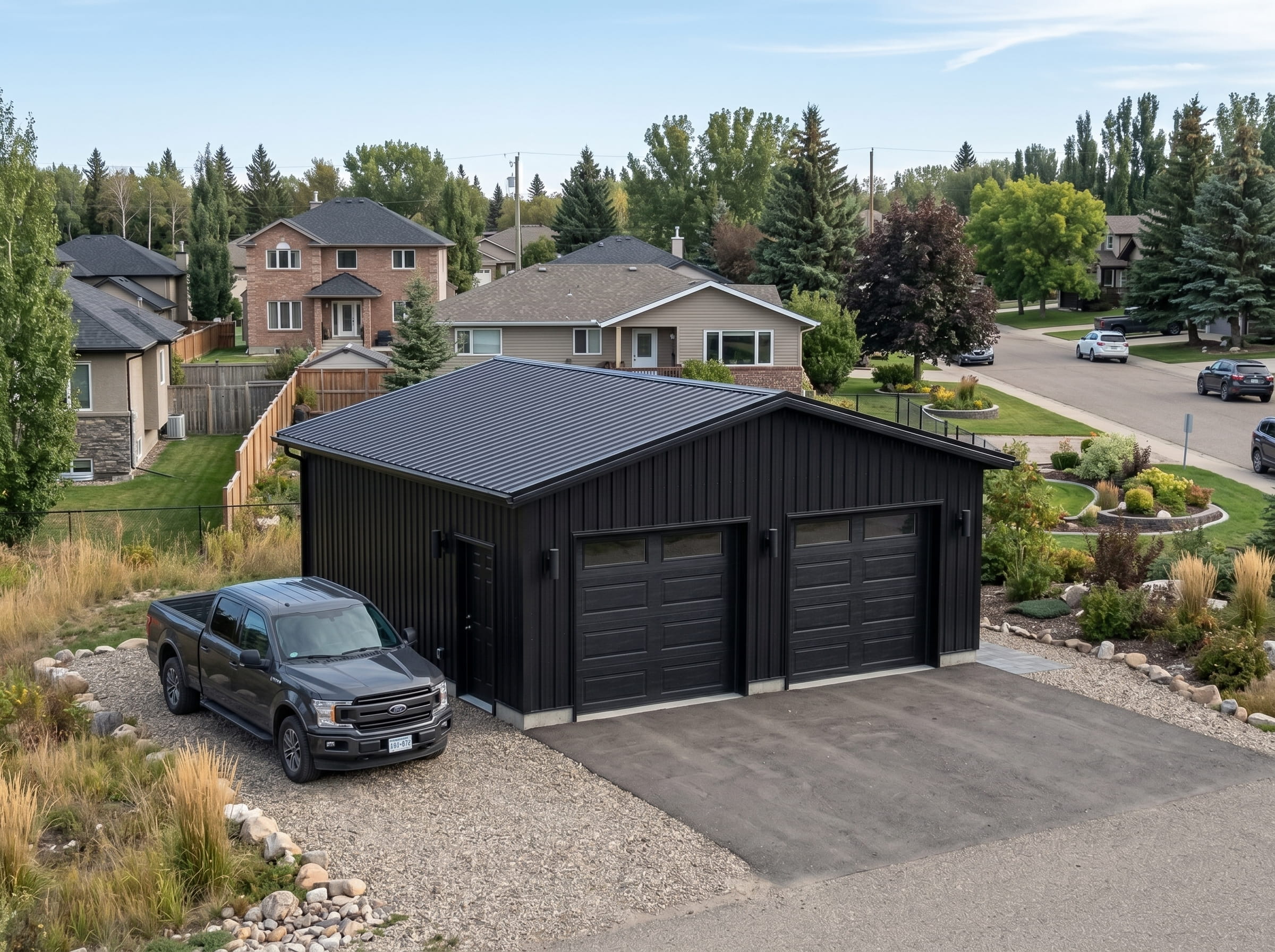 Steel-garage-Alberta Steel garage Alberta