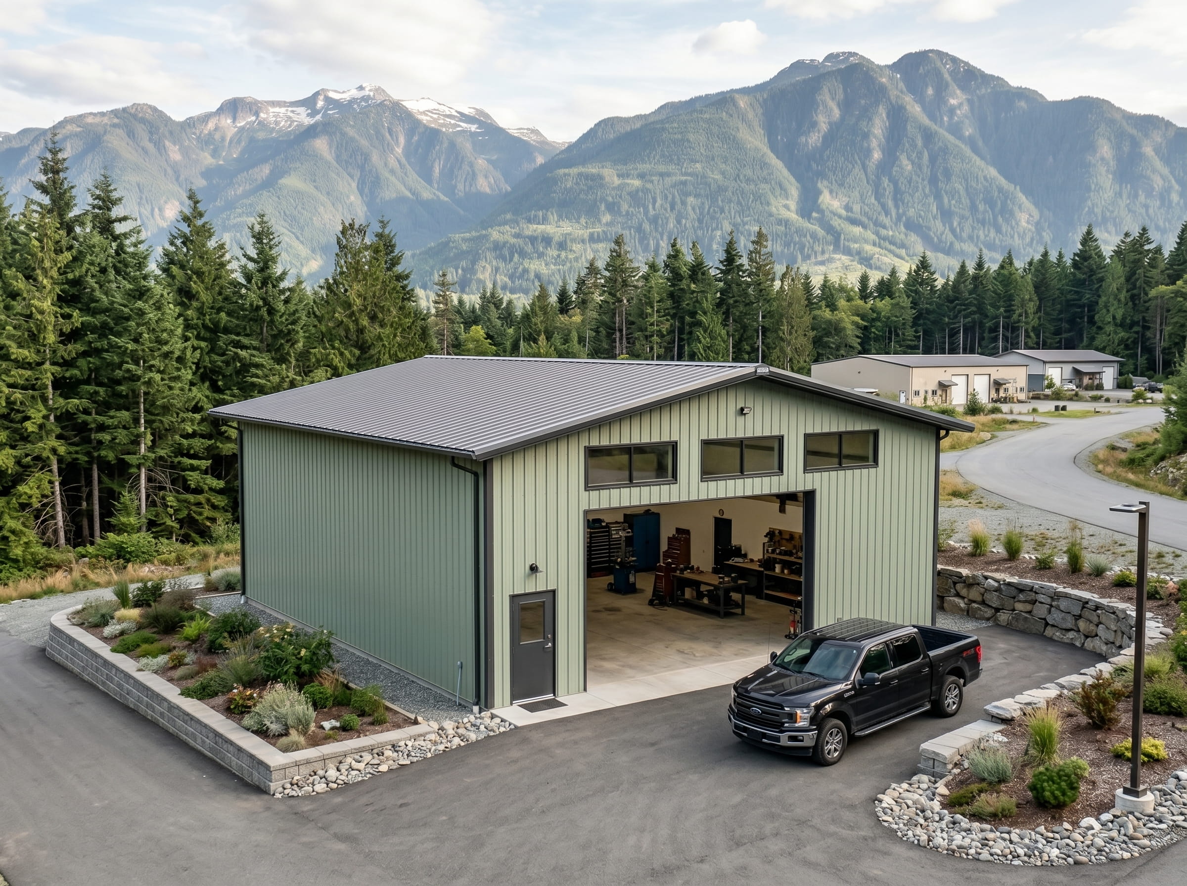 Workshop-building-BC Workshop building BC, Canada