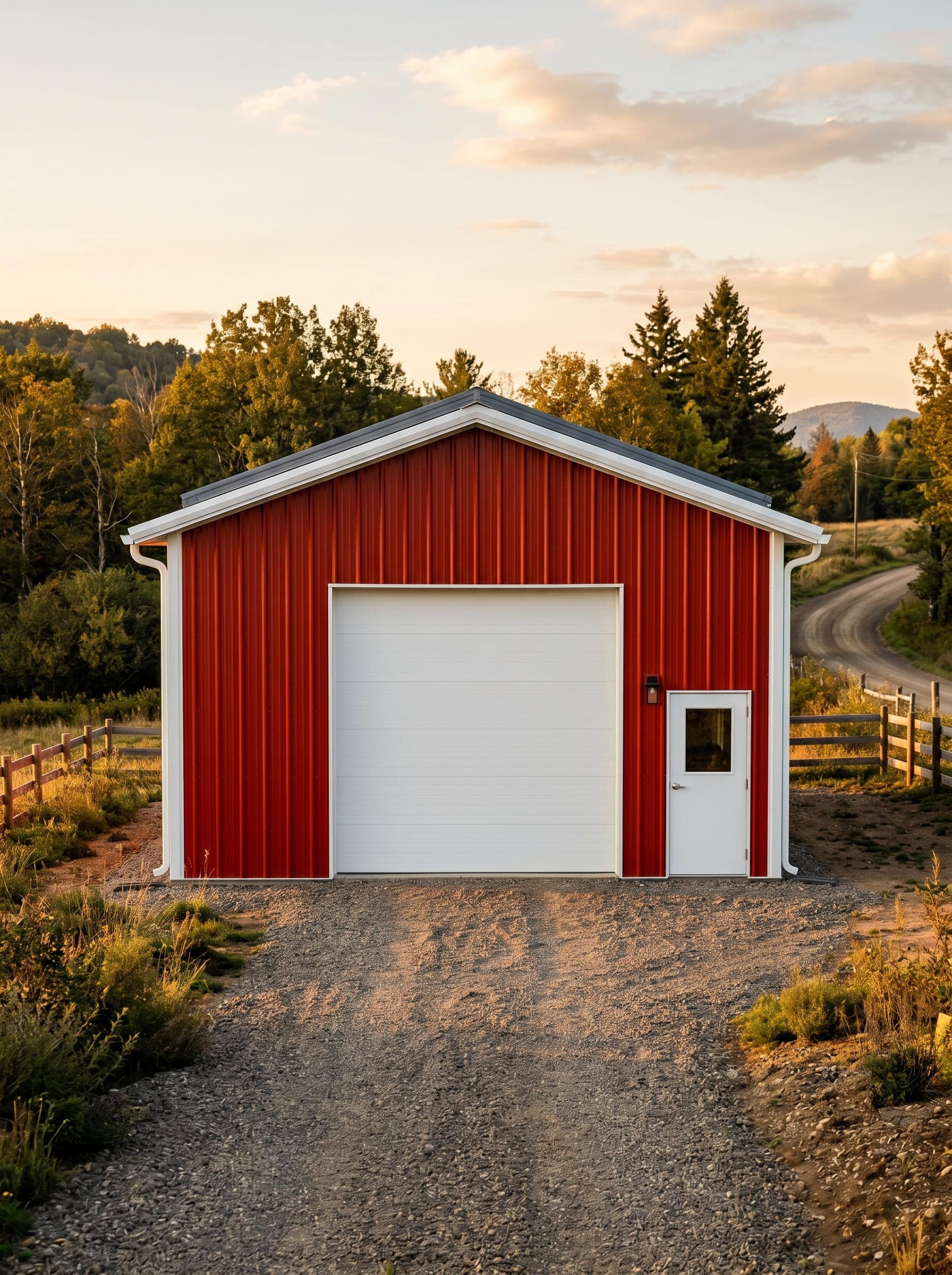 1-car metal garage
