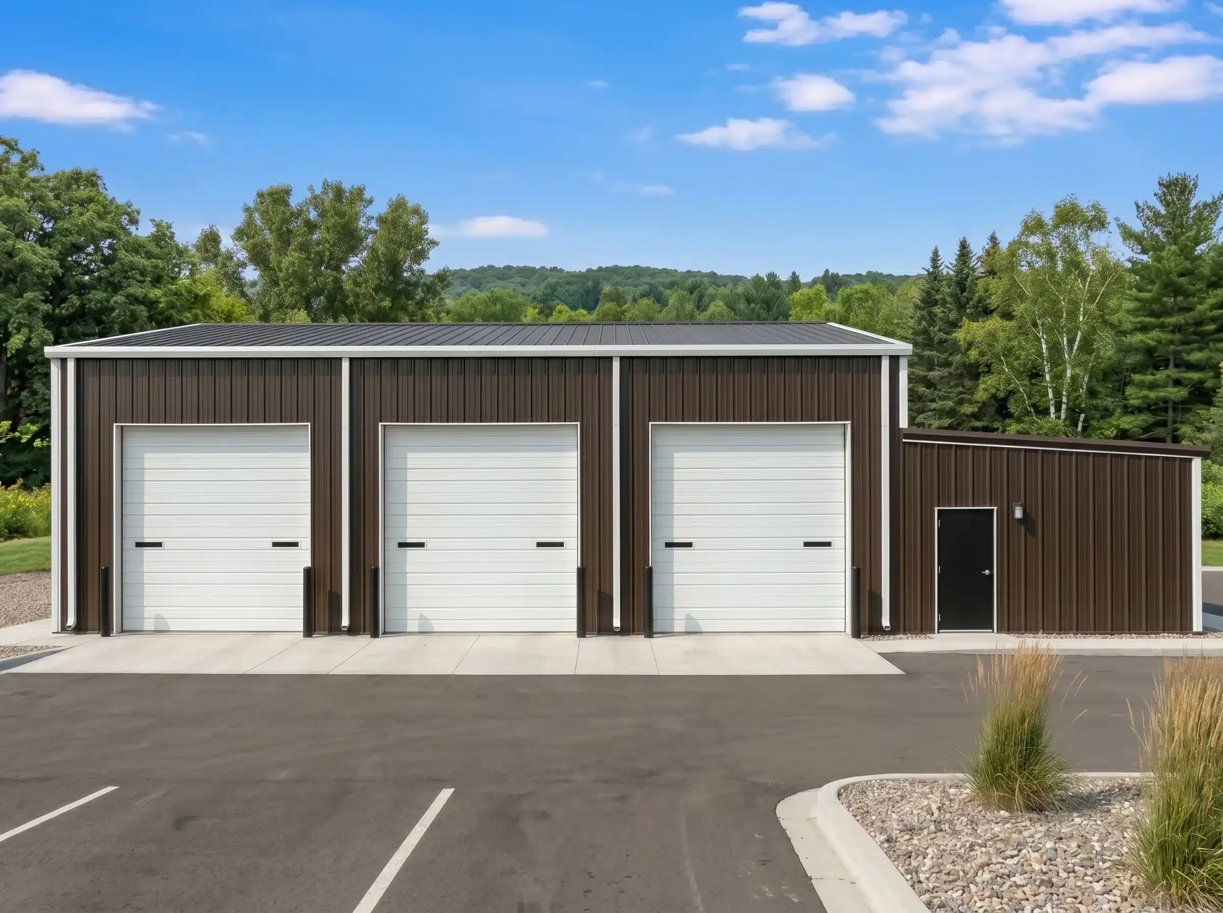 3-car-garage-metal-building 3 car garage metal building