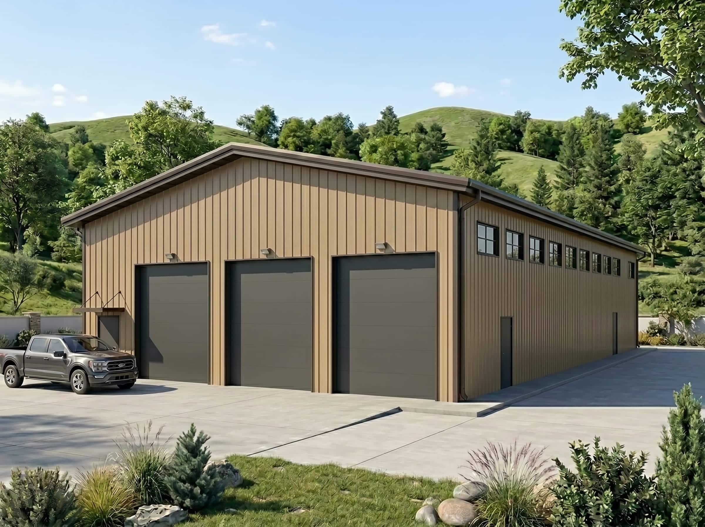 50×100-pre-engineered-warehouse 50x100 metal warehouse