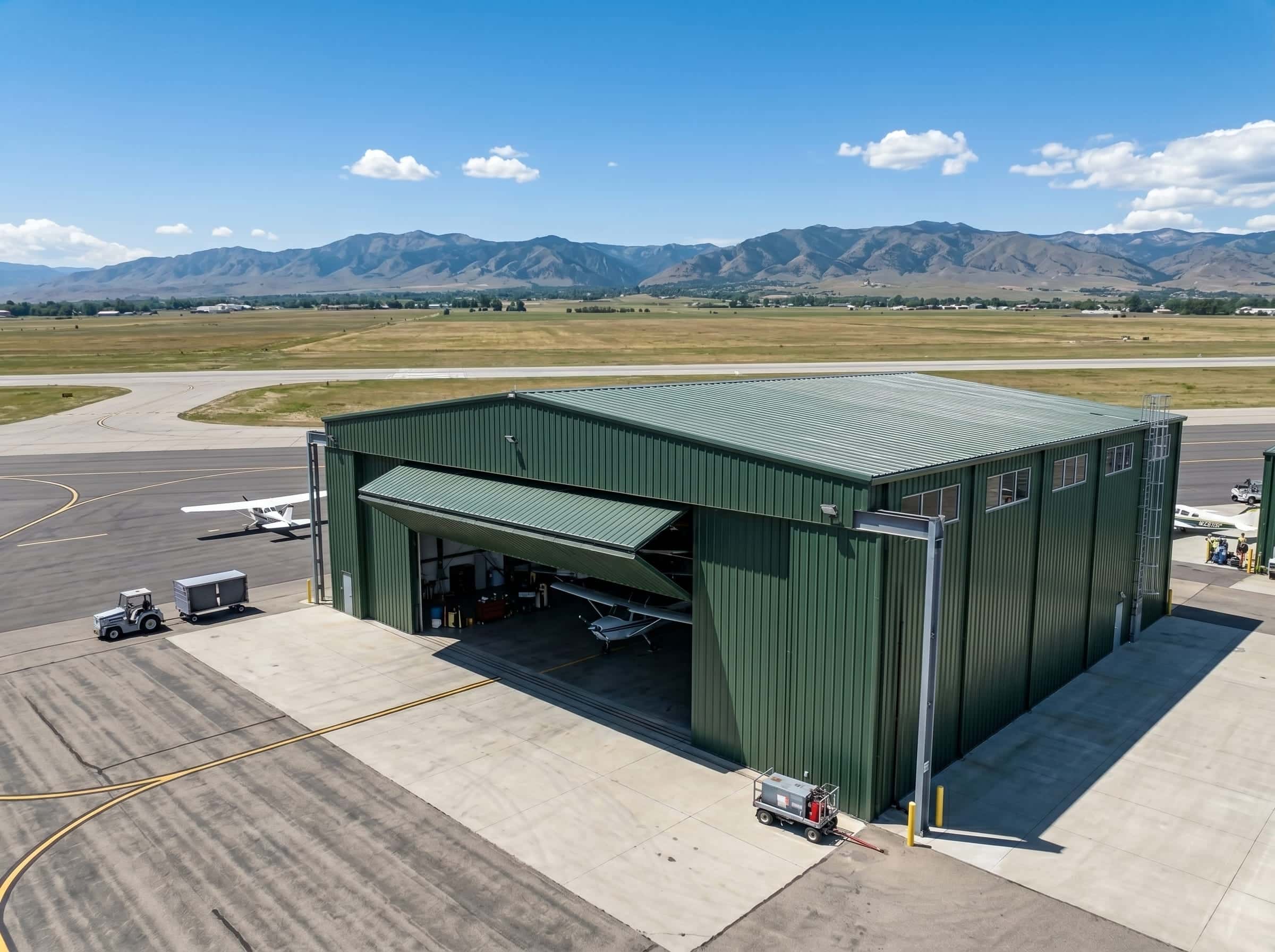Aircraft-hangar-Boise Aircraft hangar Boise