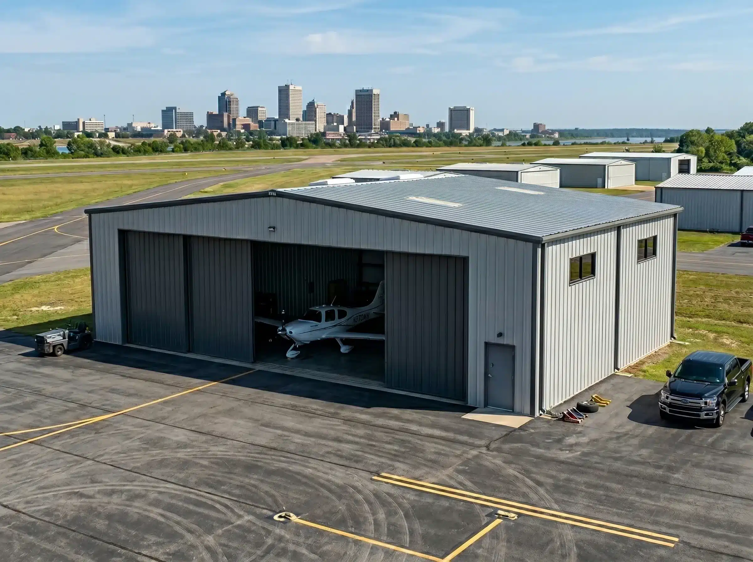 Aircraft-hangar-Memphis Steel aircraft hangar Memphis