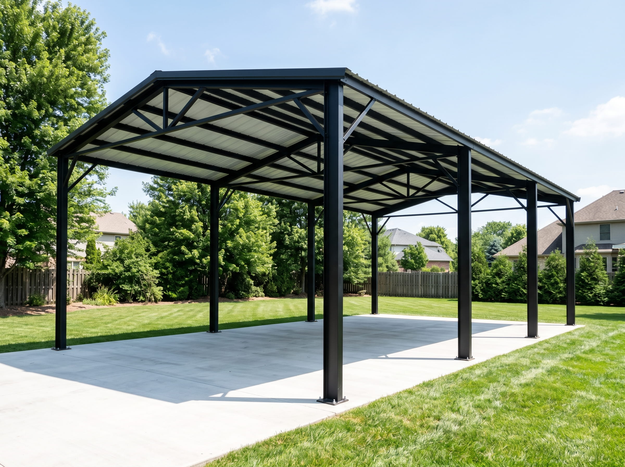 Cold-formed-carport Cold formed carport