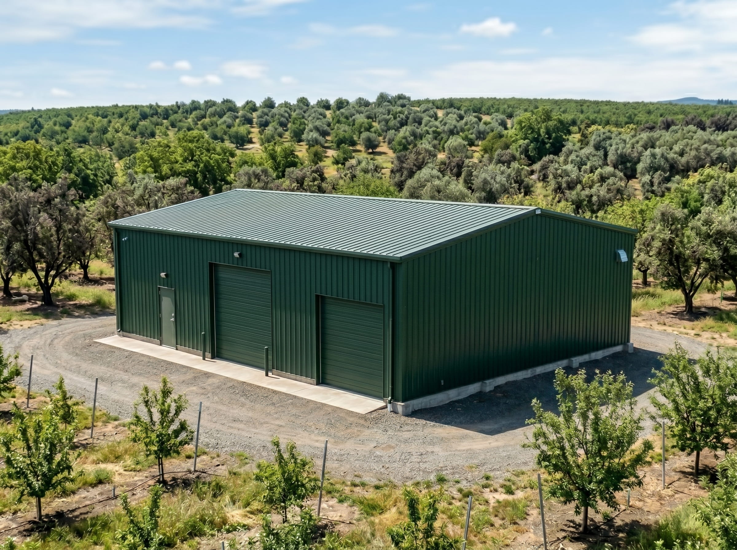 Custom-steel-warehouse Custom size warehouse