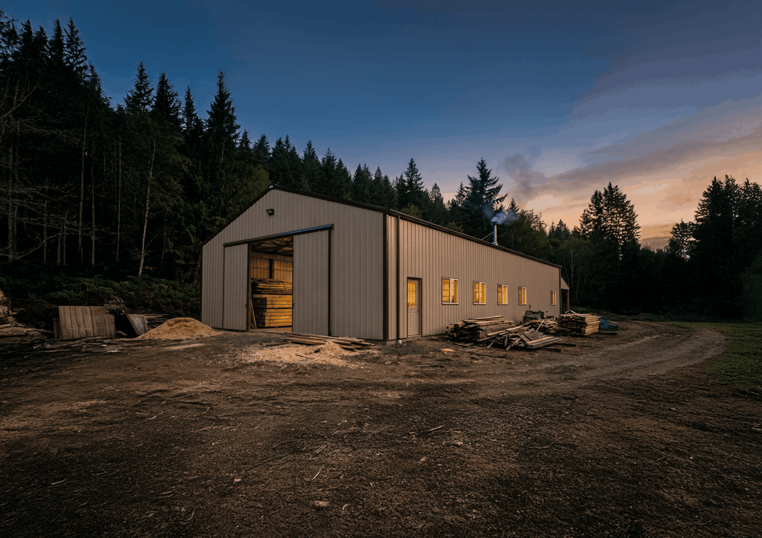 Farm-storage-steel-building Farm storage steel building