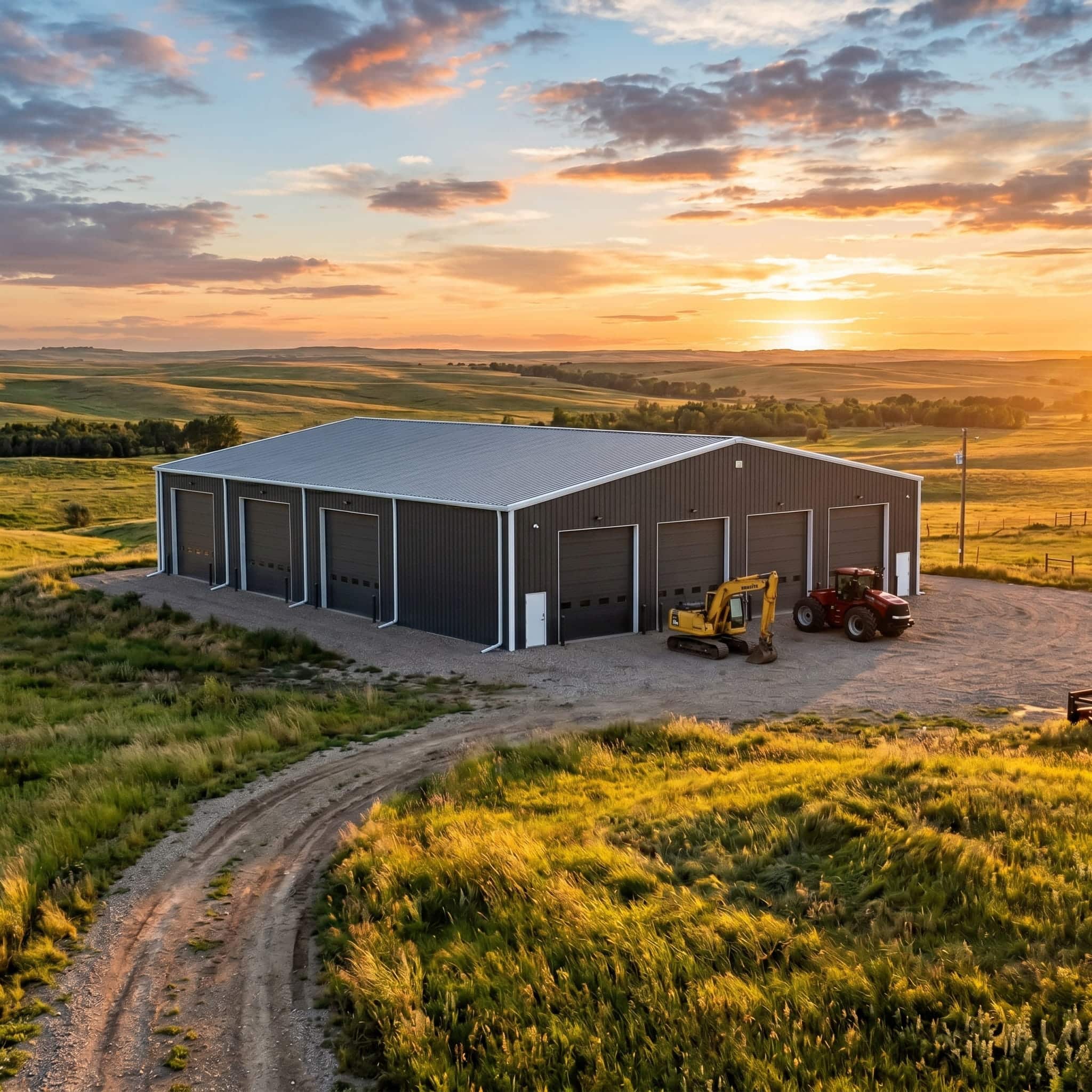 Prefabricated-metal-barn Prefabricated metal barn