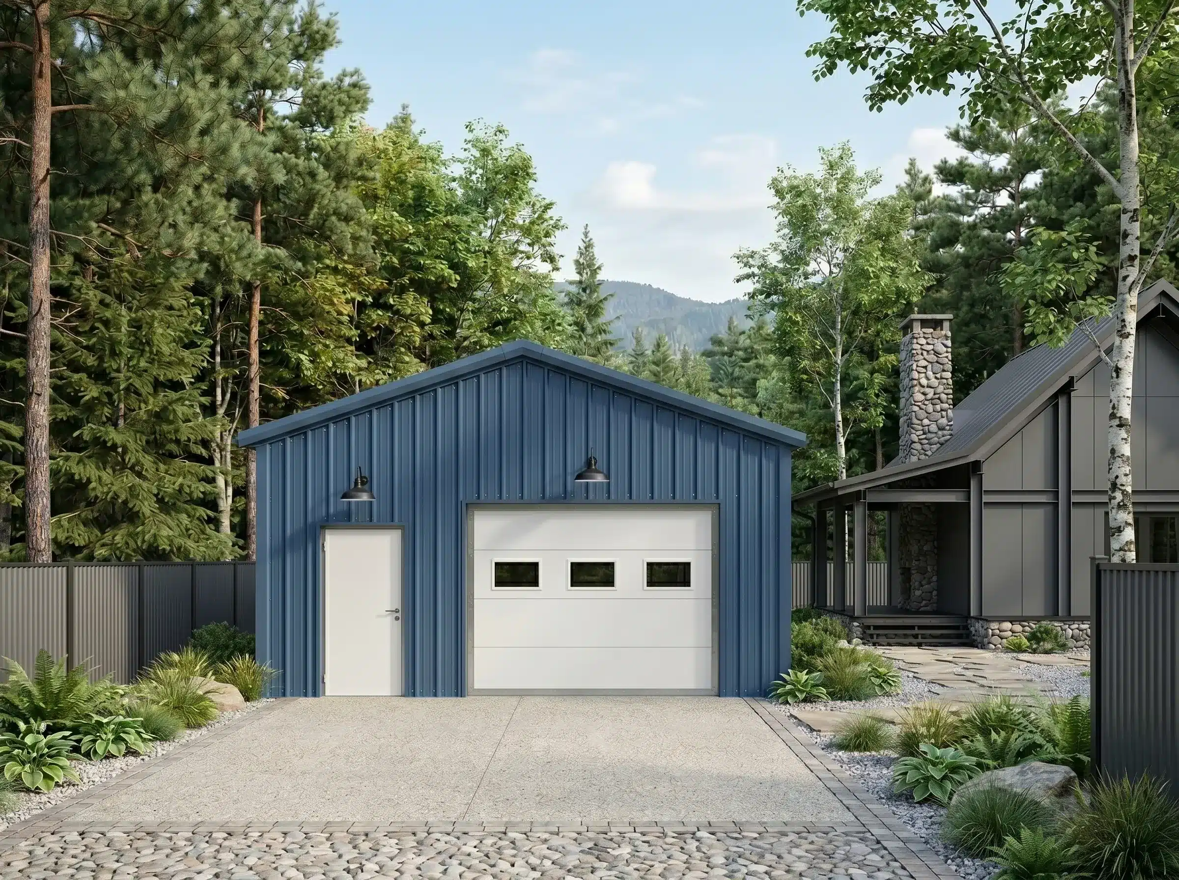 Single-door-garage Single door garage
