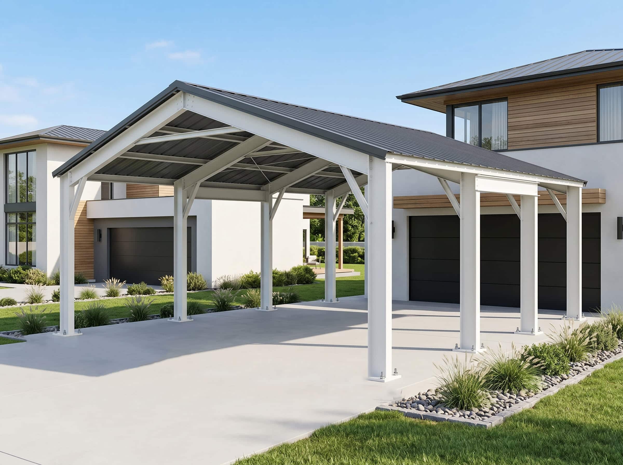 Steel-carport Steel carport