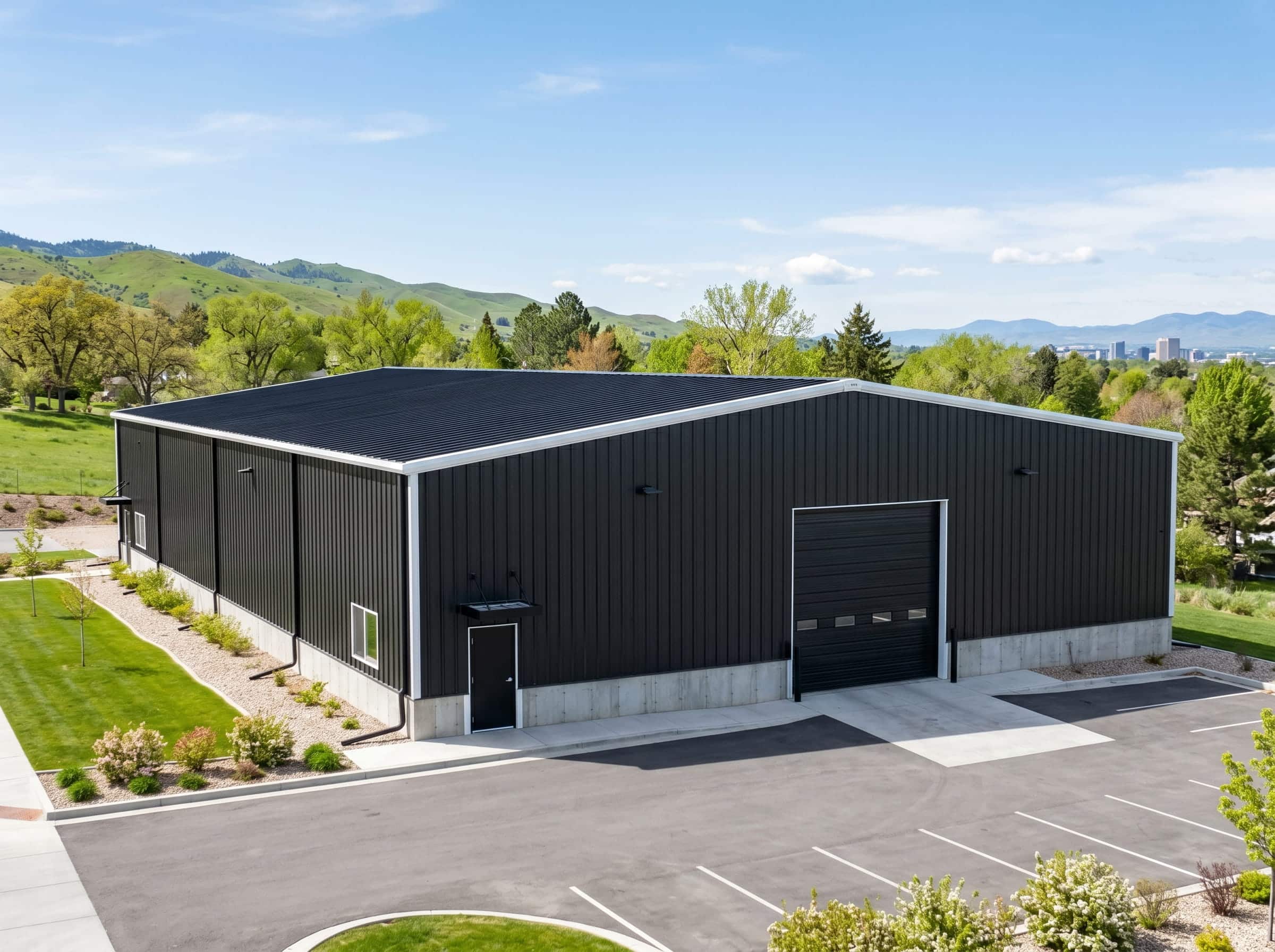 Steel-warehouse-building-Boise Steel warehouse building Boise