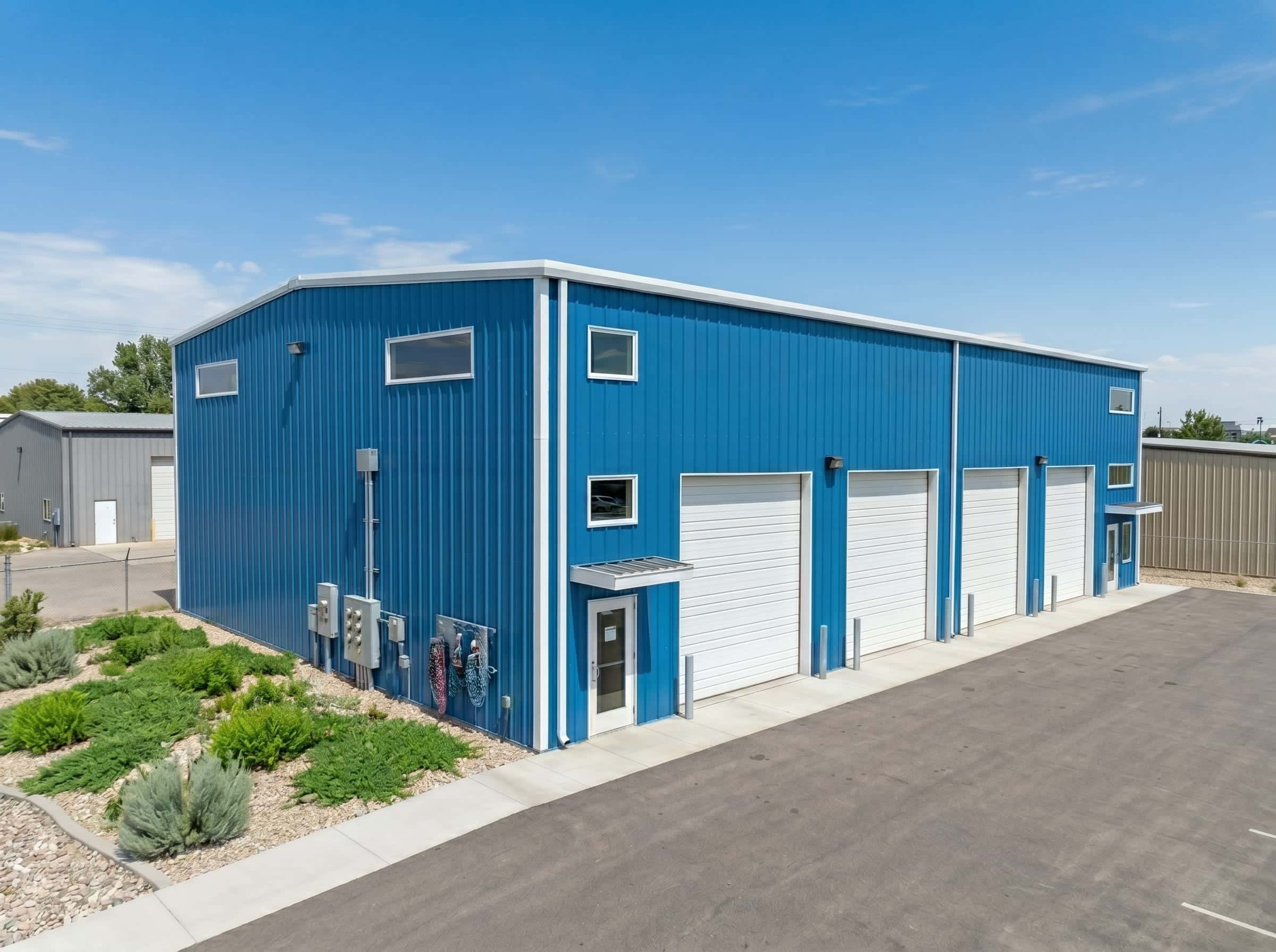 Steel-workshop-Boise Steel workshop building Boise