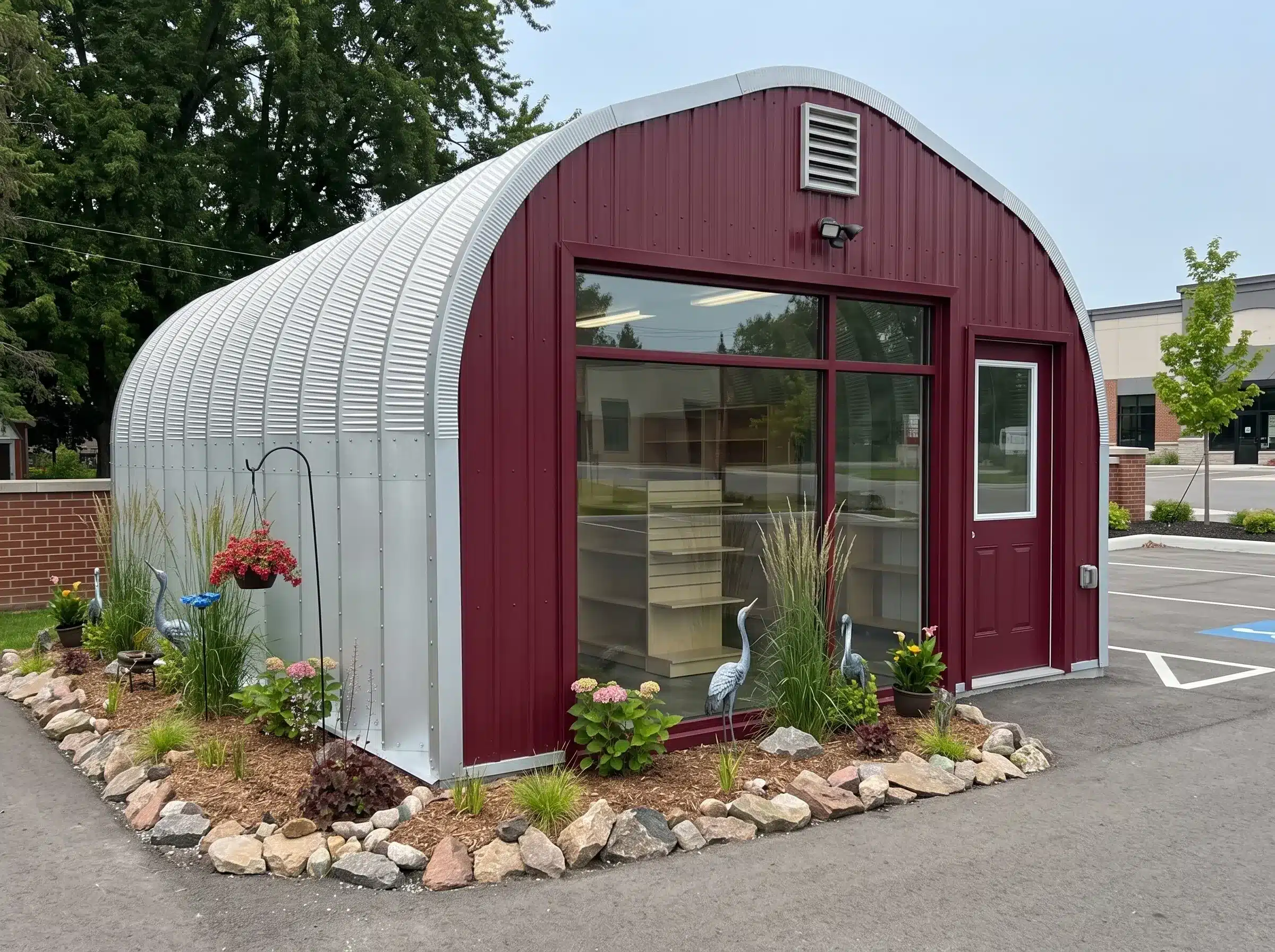 Arch-small-shop-building Arch small shop building