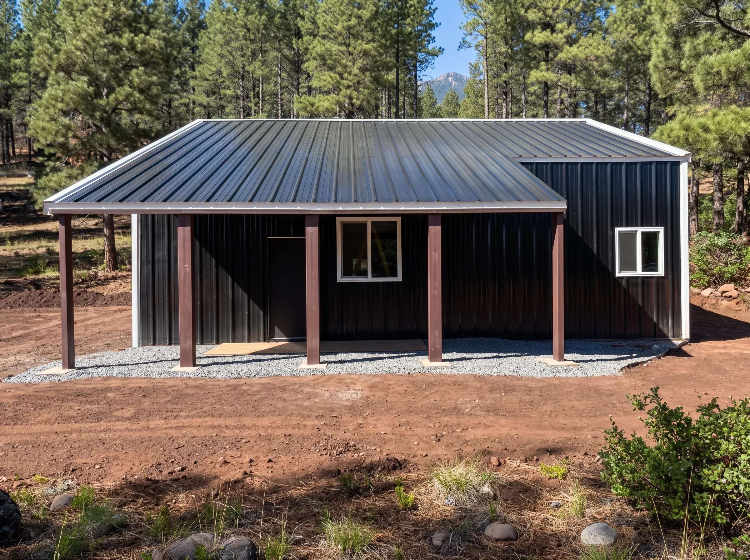 Extra-large-metal-storage-building Extra-large metal storage building