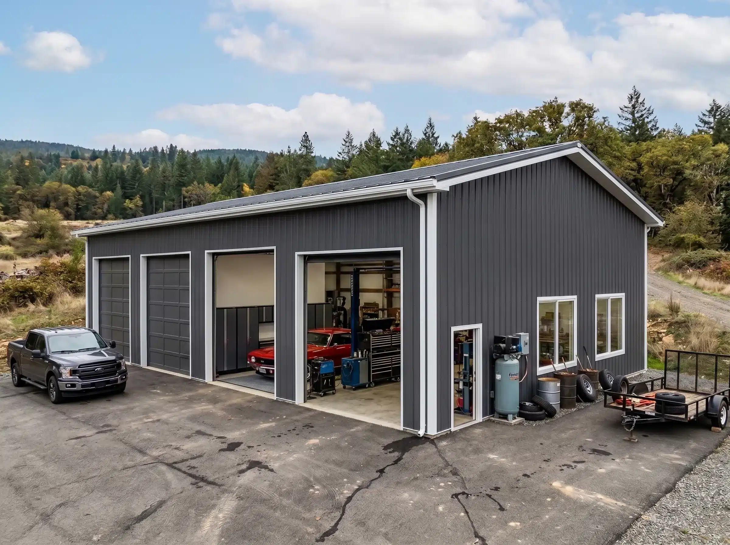 Garage-with-workshop Garage with workshop