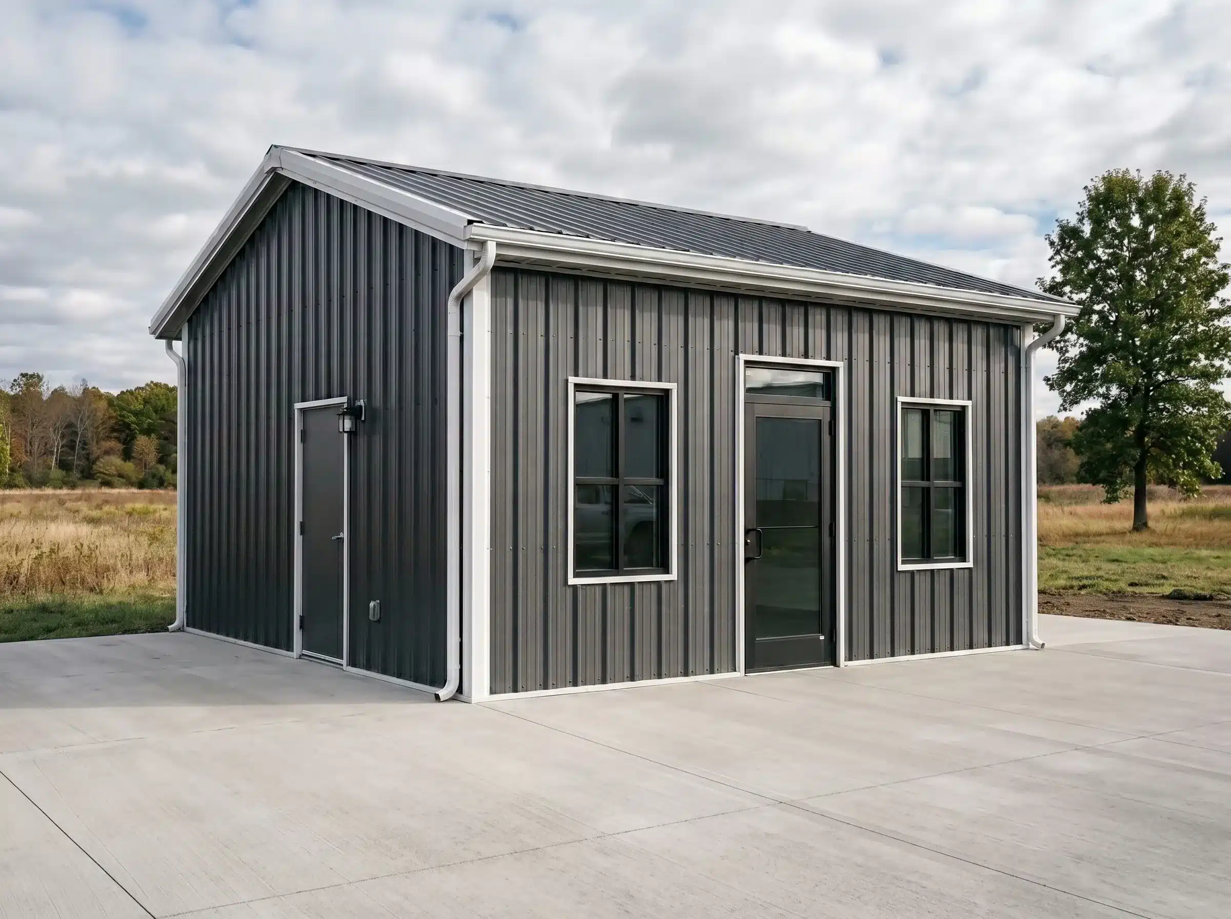Prefab-metal-shop-kit Prefab metal shop kit